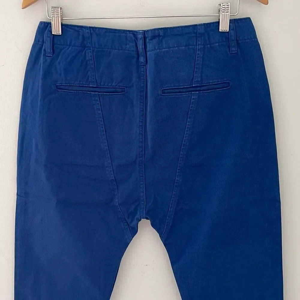 Anthropologie Sandrine Rose Womens Capri Jeans Cotton The Virgin Label‎ Blue 24